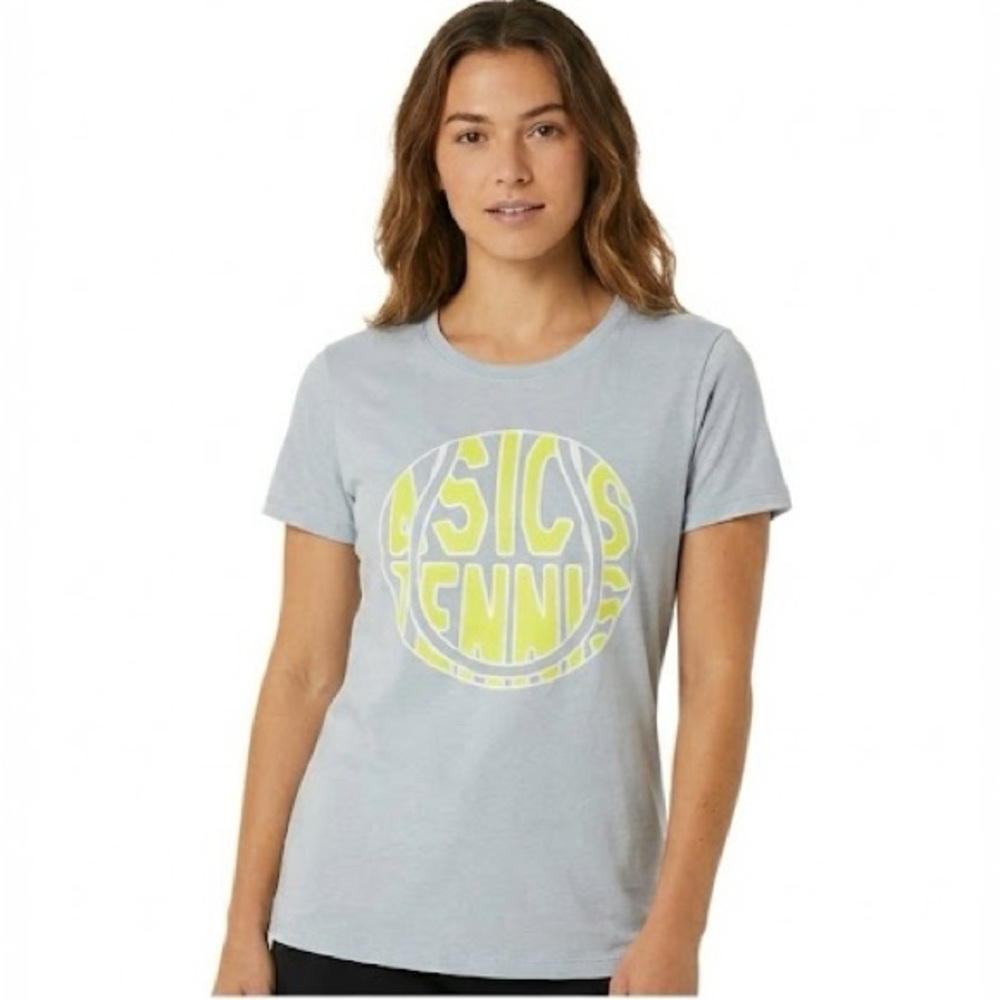 NEW! ASICS Women's Sky Blue Tennis 🎾 Tee Size S